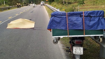 Truy tìm phương tiện gây tai nạn trên đường Hồ Chí Minh