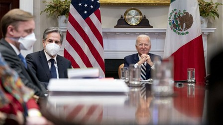 Tổng thống Biden lần đầu tiên tiếp đón lãnh đạo nước ngoài tại Nhà Trắng
