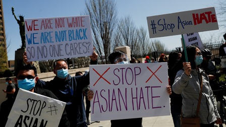 Biểu tình sục sôi khắp nước Mỹ chống đại dịch thù ghét người gốc Á