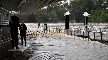 Thành phố Sydney của Australia đang trải qua trận lụt lớn nhất trong 50 năm