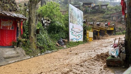 Rét đậm, rét hại bao phủ tại Lào Cai