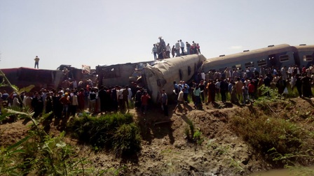 Tai nạn tàu hỏa nghiêm trọng ở Ai Cập, ít nhất 32 người tử vong
