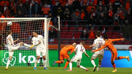 Hà Lan 2-0 Latvia: 3 điểm đầu tiên cho Oranje