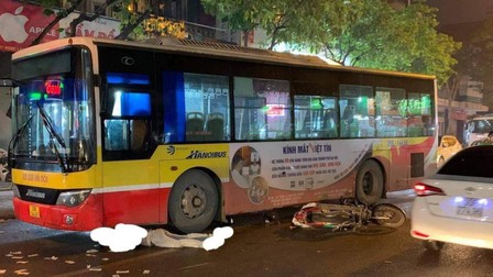 Lộ nguyên nhân vụ tai nạn làm tài xế xe máy tử vong dưới bánh xe buýt