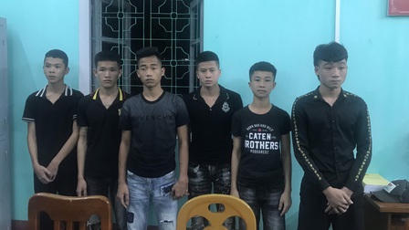Quảng Ninh: Ngăn chặn nhóm thanh niên cầm 'phóng lợn' đi đánh nhau