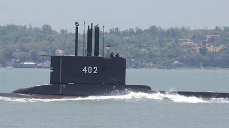 Indonesia tìm kiếm tàu ngầm mất tích cùng 53 người