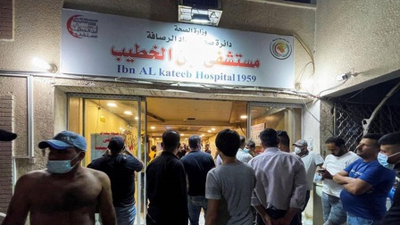Iraq thông báo quốc tang 3 ngày các nạn nhân vụ hỏa hoạn ở bệnh viện thủ đô Baghdad