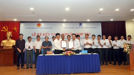 Xây dựng Chính quyền điện tử: Quảng Ngãi tiếp tục hợp tác cùng VNPT