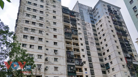 Hà Nội: Hàng loạt khu nhà tái định cư xuống cấp trầm trọng