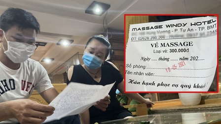 Đắk Lắk: Lập biên bản một cơ sở massage vi phạm quy định về phòng, chống dịch COVID-19