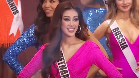 Chung kết Hoa hậu Hoàn vũ: Khánh Vân vào top 21