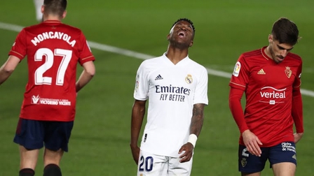 Real Madrid 2-0 Osasuna: Chiến thắng nhọc nhằn