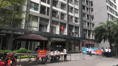 Hà Nội: Tạm cách ly y tế tòa Park 11 khu đô thị Times City  