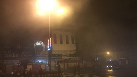 Kiên Giang: Cháy lớn tại ngân hàng VP Kiên Giang