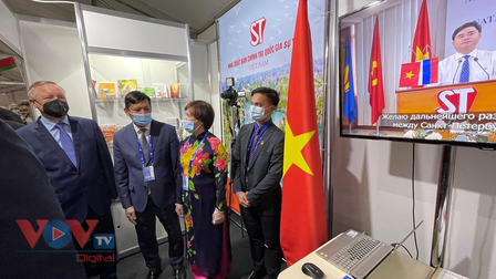 Việt Nam tham gia Triển lãm sách quốc tế Saint.Petersburg lần thứ XVI