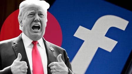 Ông Trump cảm thấy 'hối hận' vì không cấm Facebook khi còn đương chức