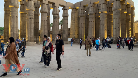 Ai Cập đã đón 2 triệu khách du lịch trong năm 2021