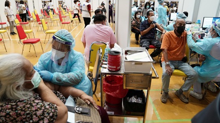 Thái Lan tiếp tục đẩy nhanh quá trình tiêm vaccine