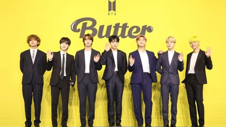 Nhóm nhạc BTS dẫn đầu BXH Billboard 100 với bản hit "Butter"