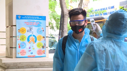 Mẫu xét nghiệm của các cầu thủ đội tuyển Việt Nam âm tính với virus SARS-CoV-2
