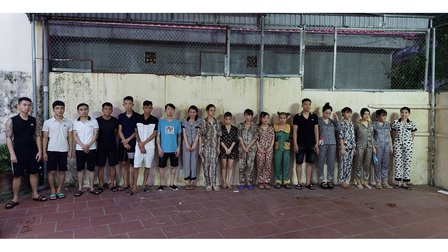 Quảng Ninh: Tụ tập 'chơi' ma túy, 20 thanh niên bị bắt giữ