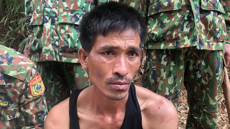 Bắt quả tang đối tượng người Lào vận chuyển 38.000 viên ma túy qua biên giới