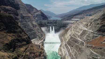 Trung Quốc: Đập thủy điện lớn thứ hai thế giới chính thức phát điện