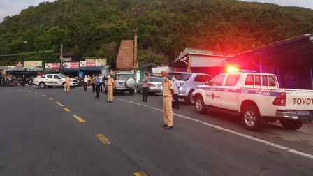 Cảnh sát giao thông dẫn đường đưa hàng chục nghìn người dân từ TP.HCM và các tỉnh lân cận về quê