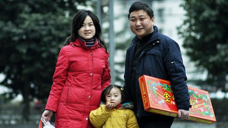Rất ít các gia đình thành thị ở Trung Quốc chịu sinh con thứ ba