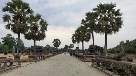 Angkor - Khu du lịch nổi tiếng nhất tại Campuchia chứng kiến lượng du khách nước ngoài sụt giảm 98,6%