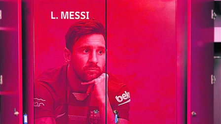 Messi chưa dọn hết đồ ở Barcelona