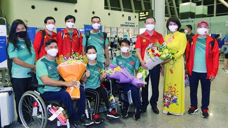 Đoàn thể thao Việt Nam lên đường dự Paralympic Tokyo 2020