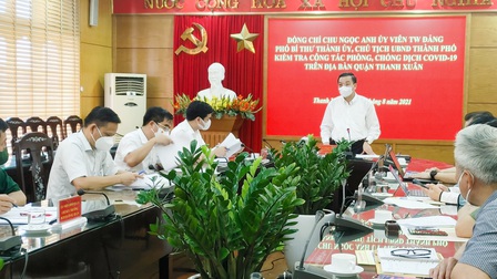 Chủ tịch Hà Nội: Cần nhanh chóng hạ nhiệt điểm nóng Covid-19 nguy cơ nhất Thủ đô