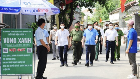 Bí thư Hà Nội: Huyện Quốc Oai phải giữ chắc 'vùng xanh', 'huyện xanh'