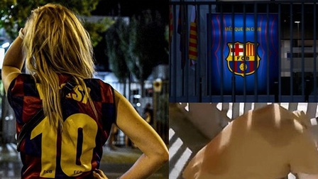 CĐV Barca bật khóc nức nở khi chính thức mất Messi
