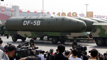 Mỹ lo ngại Trung Quốc mở rộng kho vũ khí hạt nhân