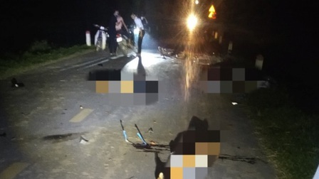Phú Thọ: Tai nạn giao thông nghiêm trọng khiến 5 người tử vong