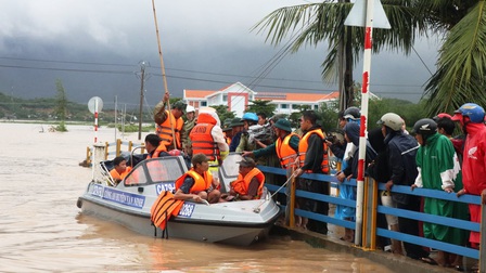 Các tỉnh Trung Bộ và Tây Nguyên chuẩn bị sẵn phương án ứng phó với áp thấp nhiệt đới và mưa lũ