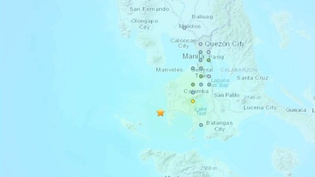 Ít nhất 23 dư chấn xảy ra sau trận động đất 5,7 độ Richter ở Philippines
