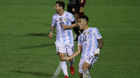 Chơi hơn người, Argentina thắng dễ Venezuela