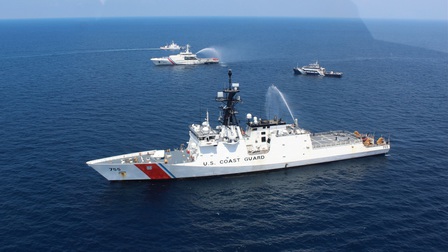 Philippines và Mỹ diễn tập hàng hải sát Biển Đông
