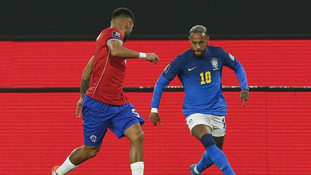Neymar tịt ngòi, Brazil vẫn ra về với 3 điểm