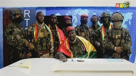Quân đội Guinea tuyên bố dập tắt đảo chính