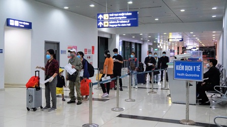 Hướng dẫn mới về xét nghiệm nhanh với hành khách bay quốc tế nhập cảnh