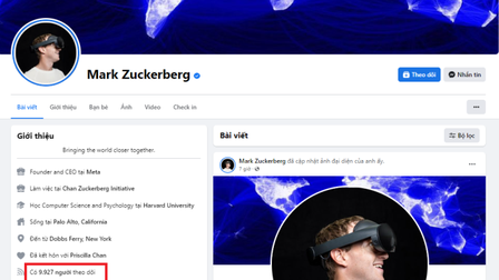 Facebook bị lỗi, hàng loạt tài khoản người nổi tiếng giảm lượt theo dõi