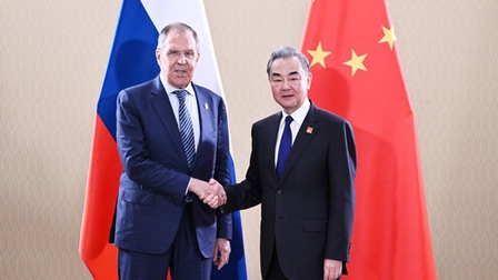 Ngoại trưởng Trung Quốc và Nga gặp gỡ bên lề Hội nghị G20