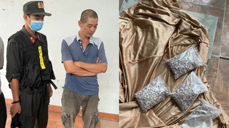 Quảng Bình: 2 cha con giấu 9,5kg ma túy trong áo quần, bỉm trẻ em