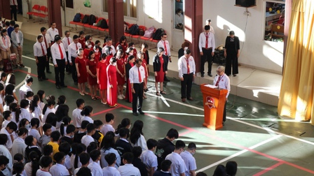 Học sinh iSchool Nha Trang trở lại trường sau vụ ngộ độc tập thể