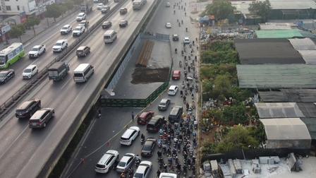 Cục Cảnh sát giao thông kiến nghị thu hẹp rào chắn đường Nguyễn Xiển