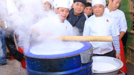 CHIN-SU đồng hành nhiều hoạt động Lễ hội tại làng phở Vân Cù